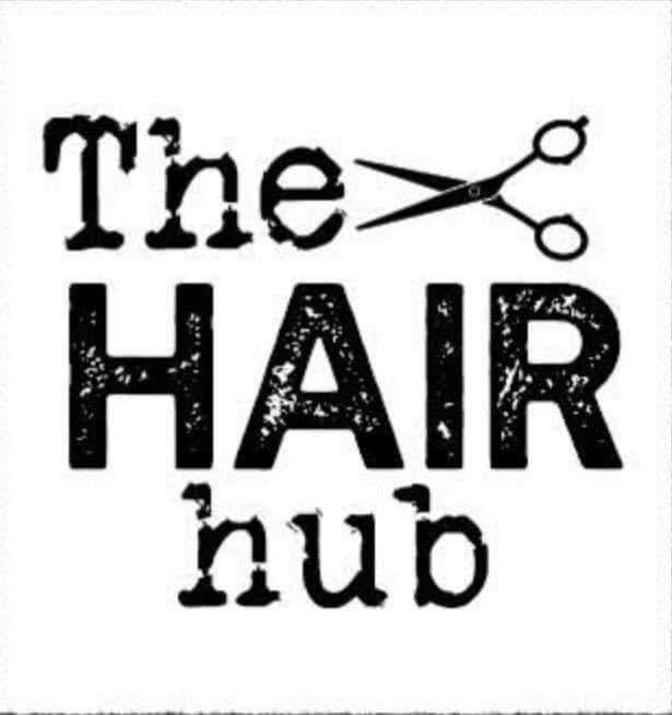 The Hair Hub black and white logo
